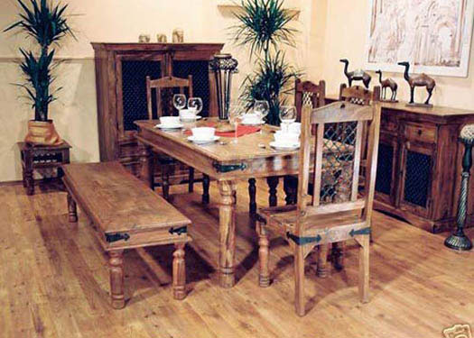 Jett Sheesham Wood Dining Table