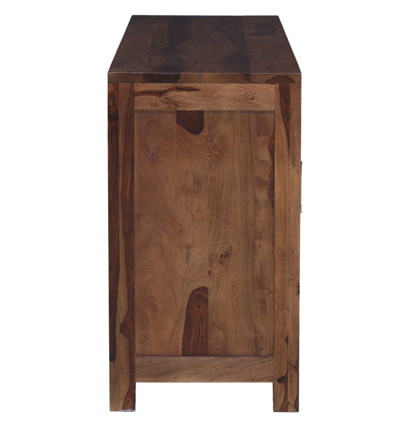 Hurtado Solid Wood Sideboard in Rustic Teak Finish