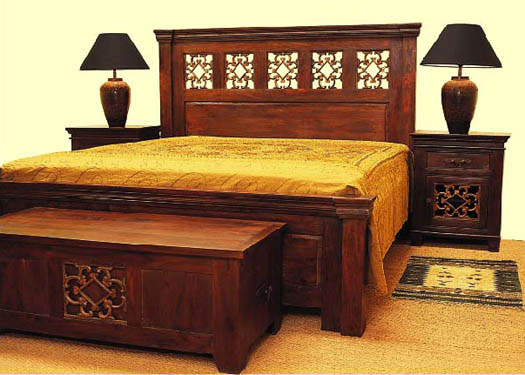 Wakefit Andromeda Sheesham Bed