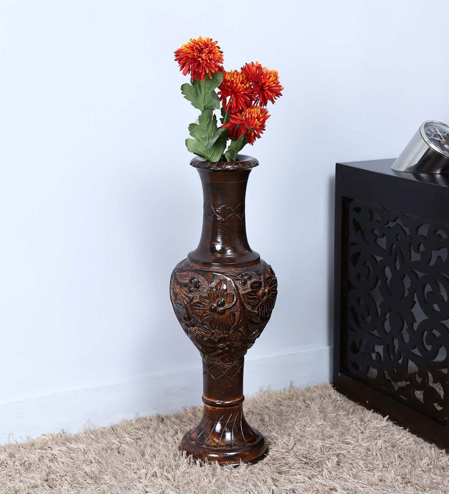 Mango Wood Sheffield Vase