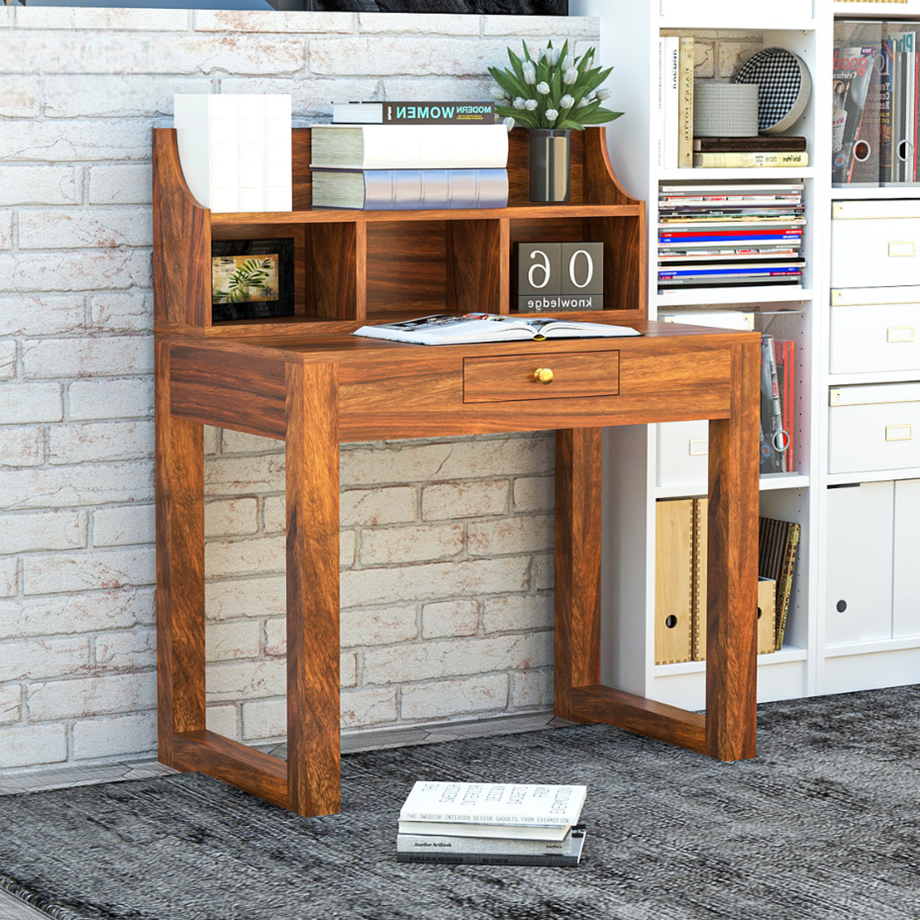 Daphne Solid Sheesham Wood Study Table