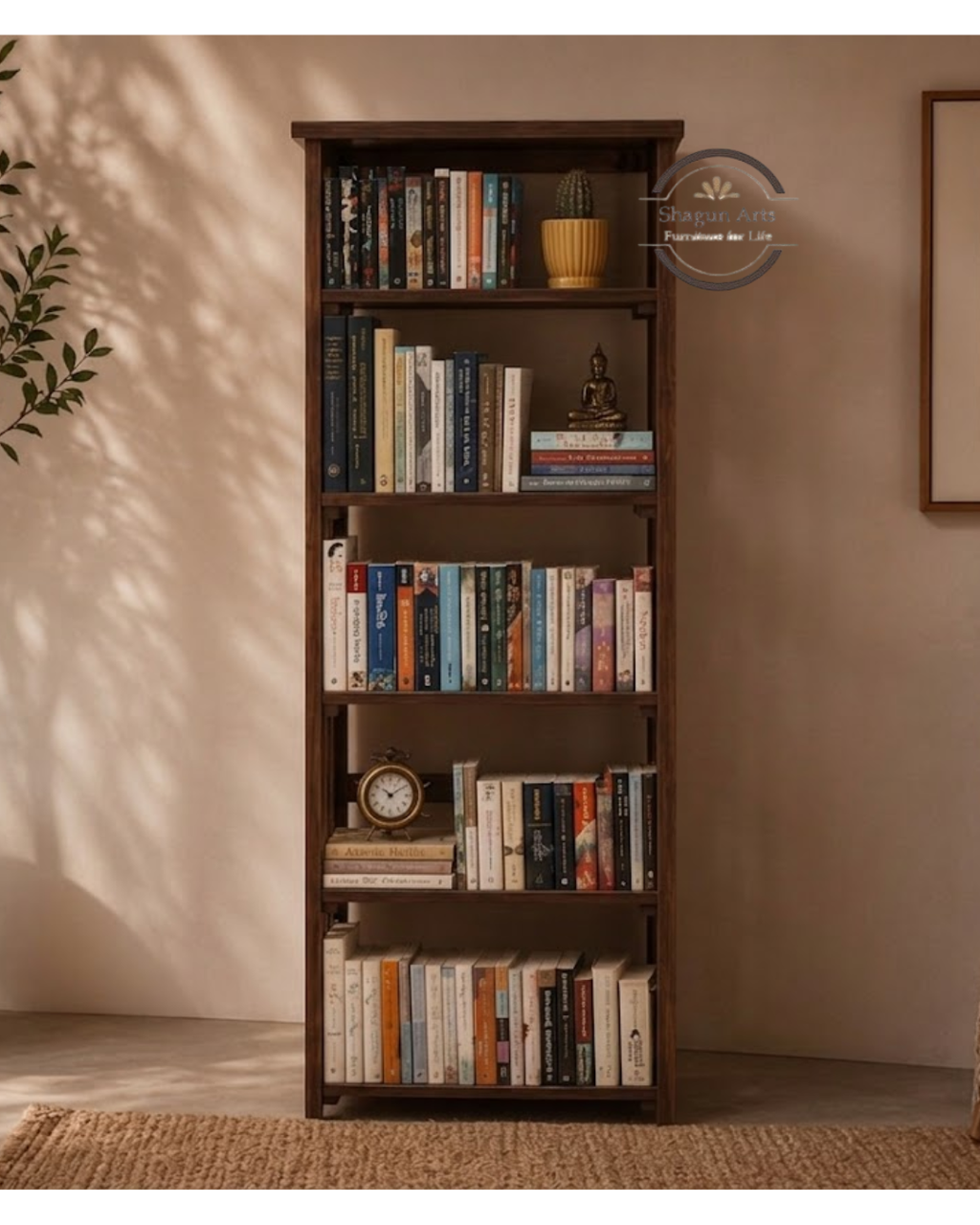 Hamlin Folding Book Shelf