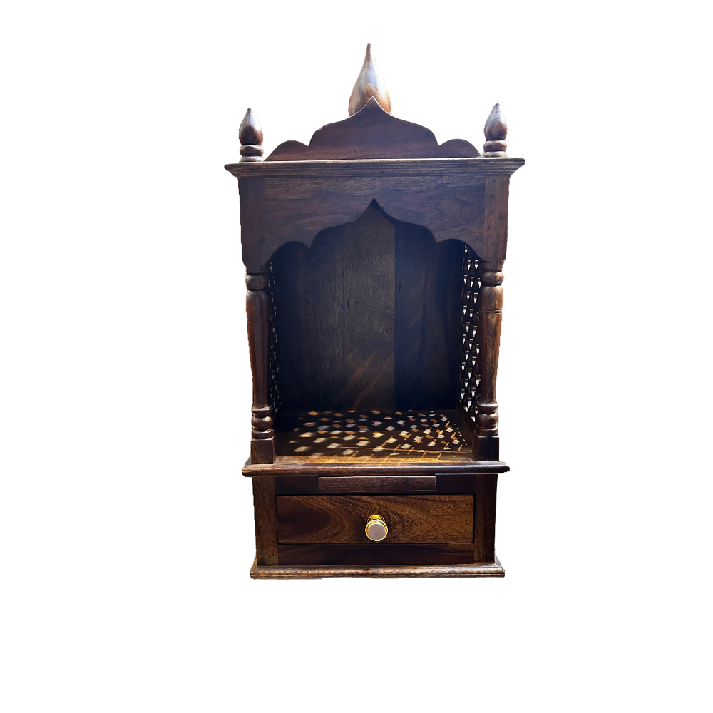 Kairos Solid Sheesham Wood Temple