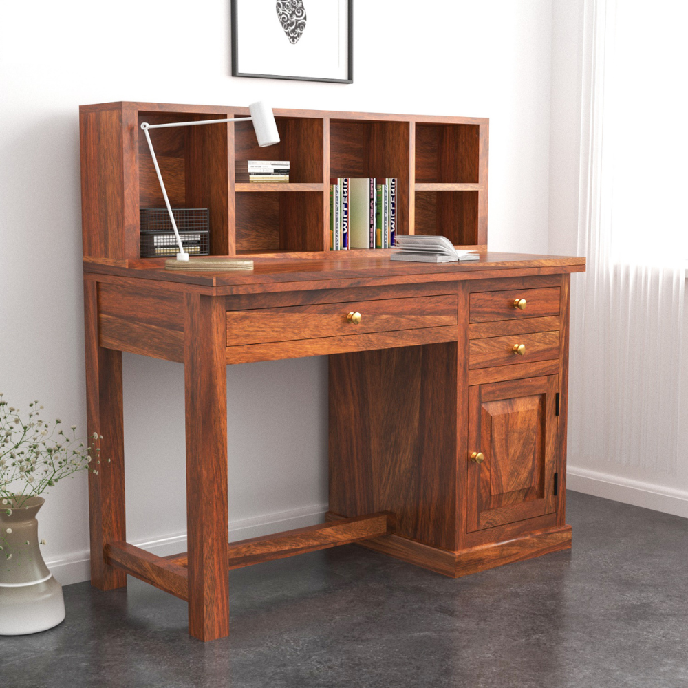 Marlowe Solid Sheesham Wood Study Table