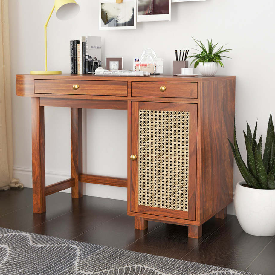 Odin Solid Sheesham Wood Study Table