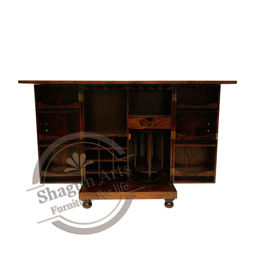 Stylish Brown wine Cabinet