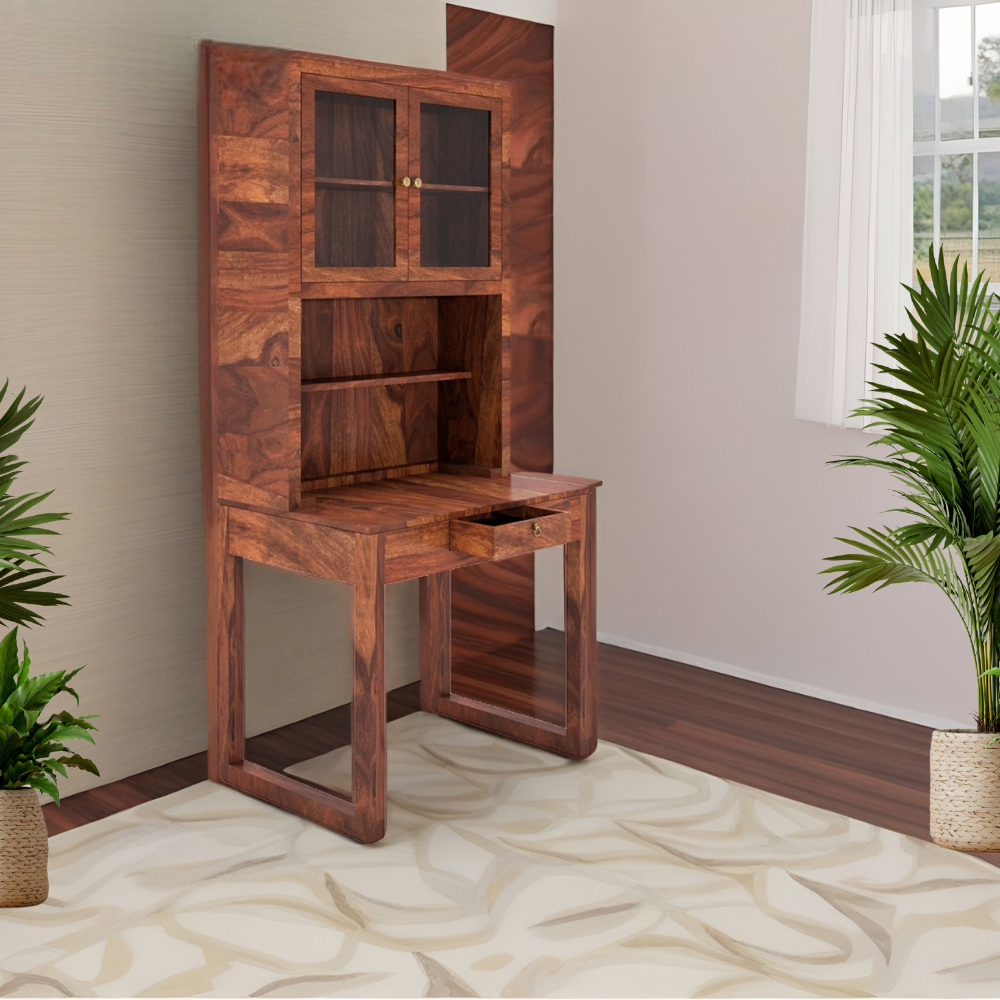 Quinlan Solid Sheesham Wood Study Table