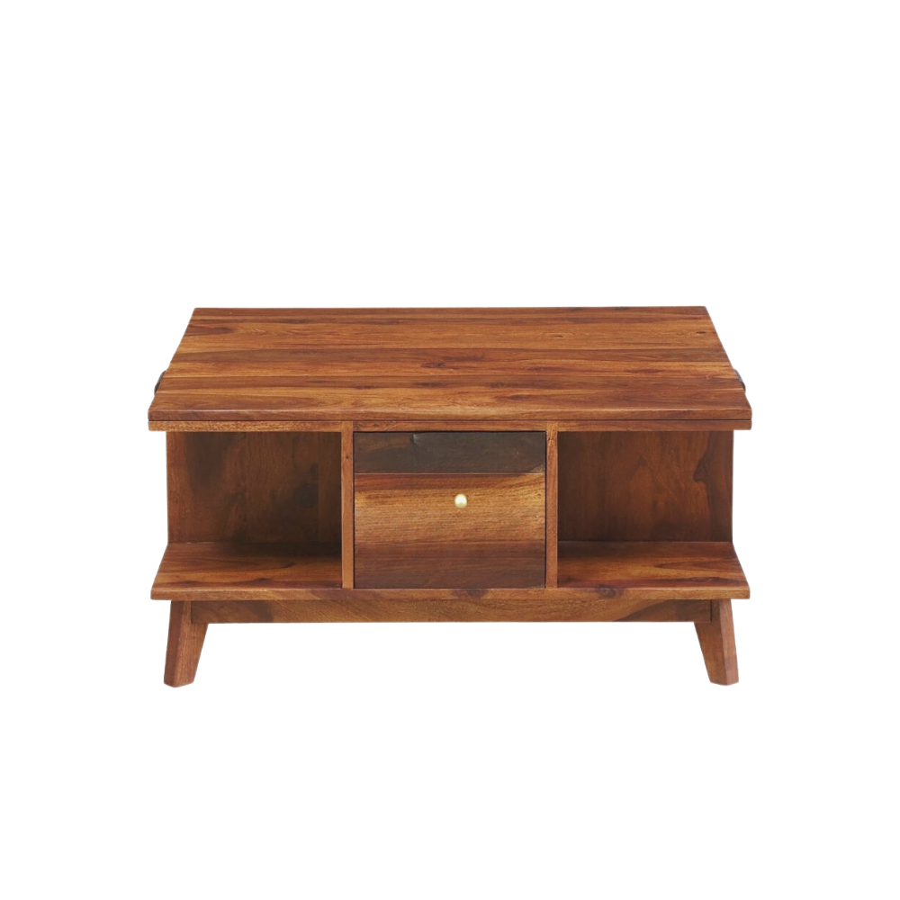 Waren Solid Sheesham Wood Coffee Table