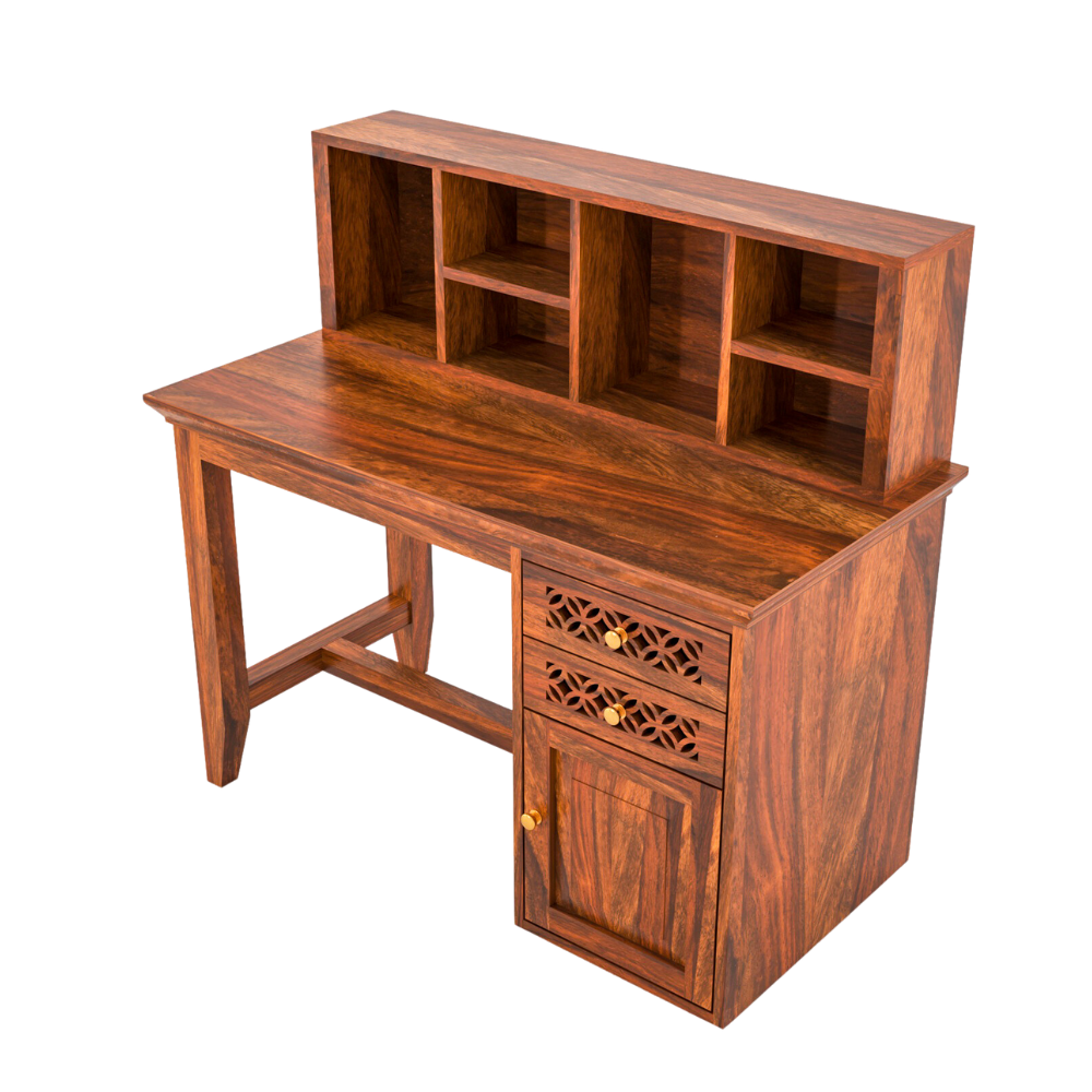 Roan Solid Sheesham Wood Study Table