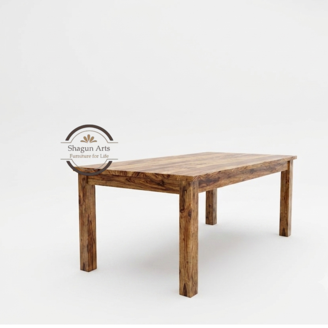 Artisan Crafted Solid Wood Dining Set