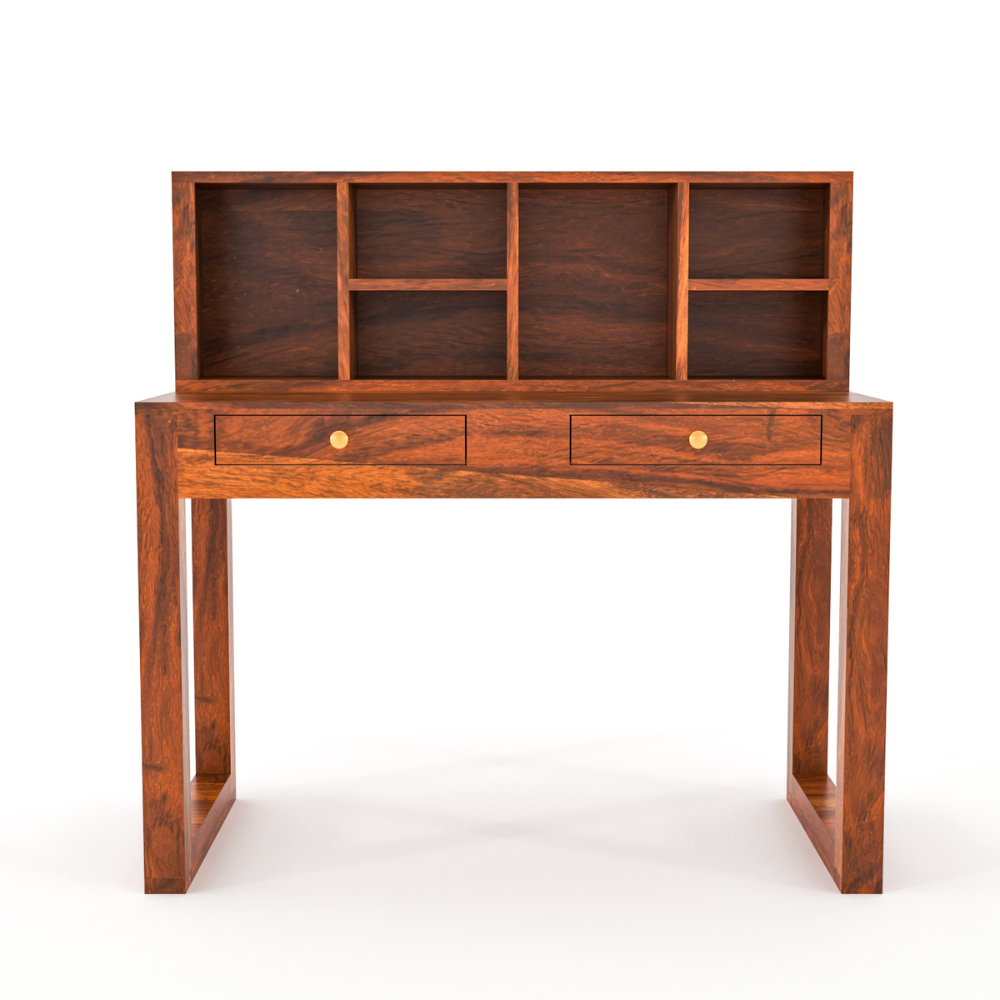 Kieran Solid Sheesham Wood Study Table