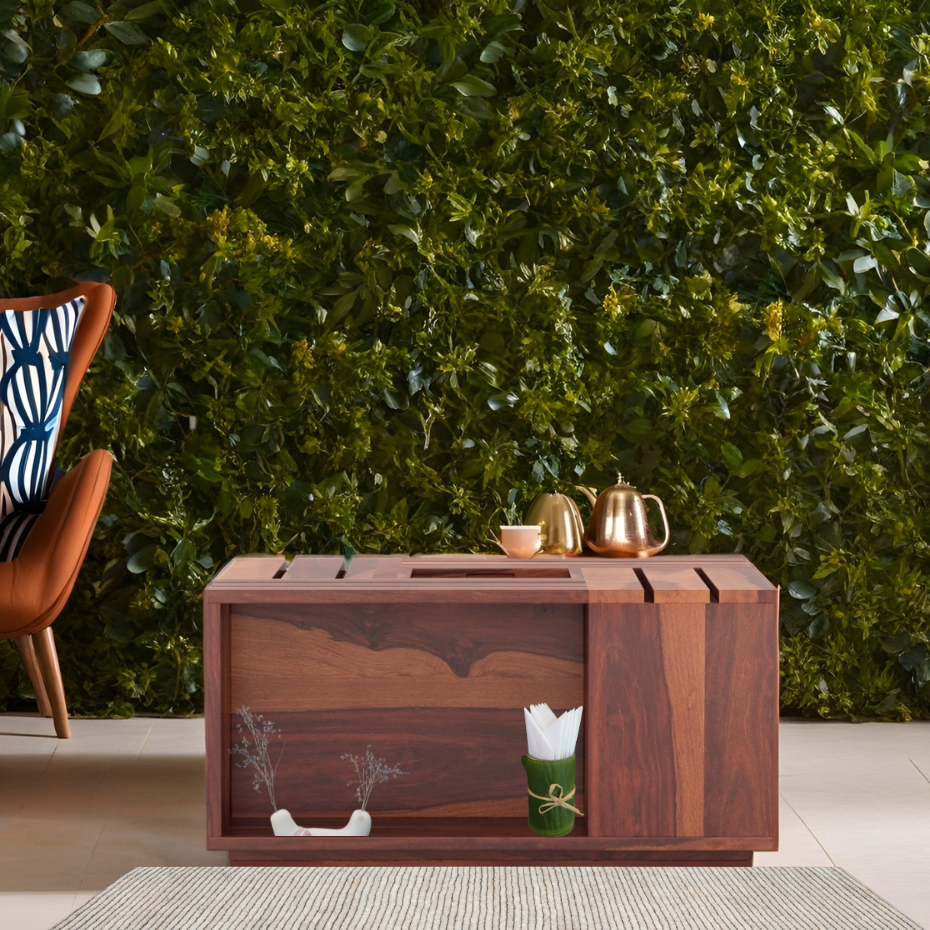 Delilah Solid Sheesham Wood Coffee Table