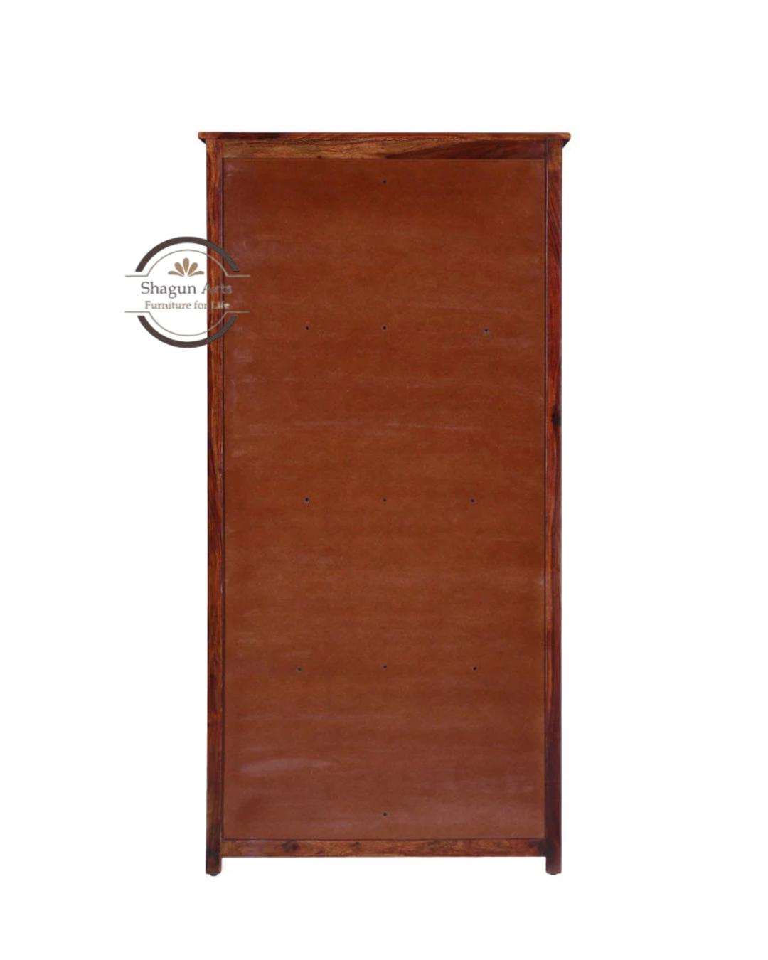 Osias Solid Wood Book Shelf in Honey Oak Finish