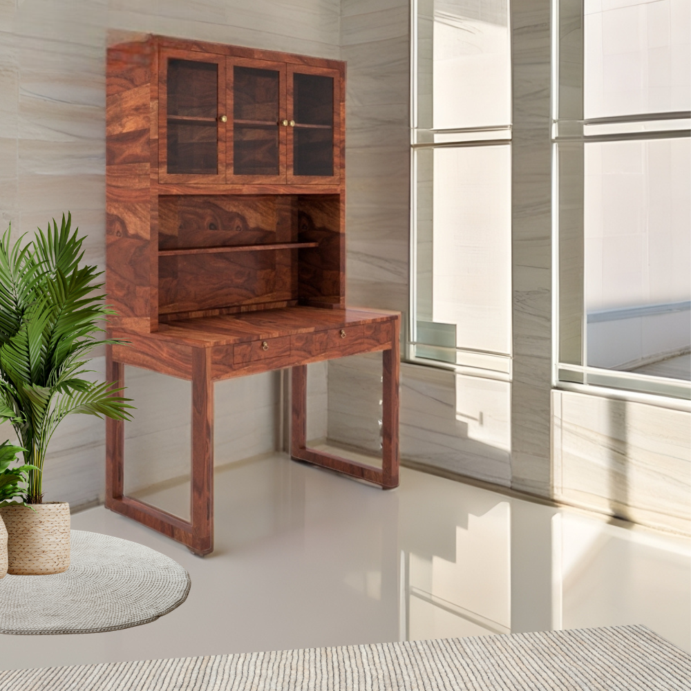 Harlow Solid Sheesham Wood Study Table