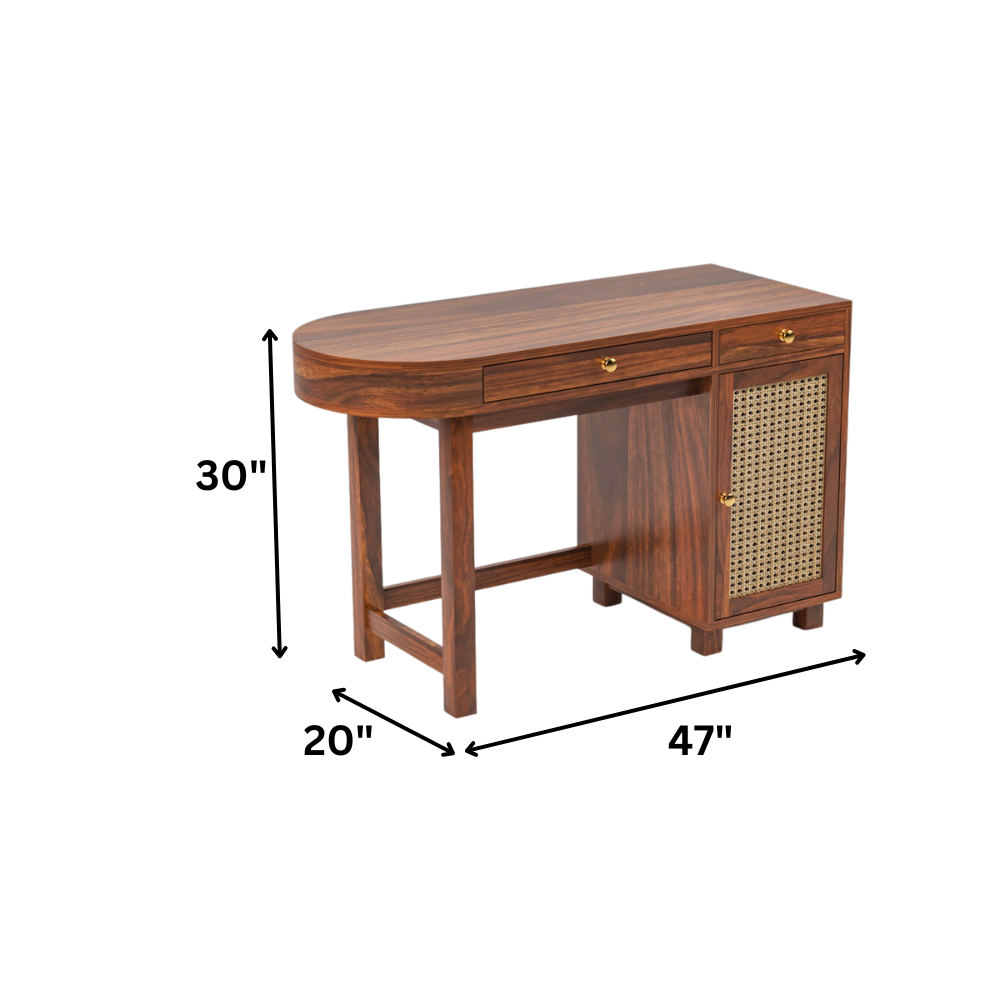 Odin Solid Sheesham Wood Study Table