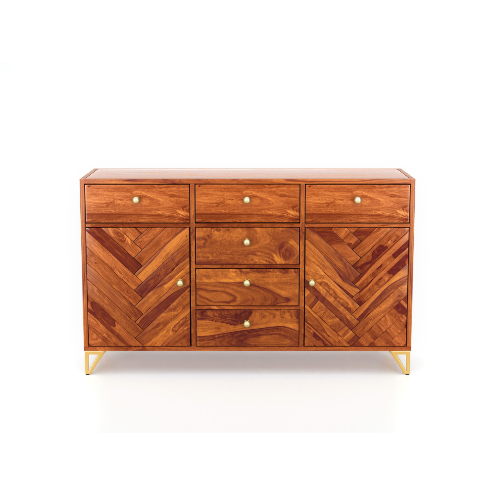 Faelan Solid Sheesham Wood Sideboard