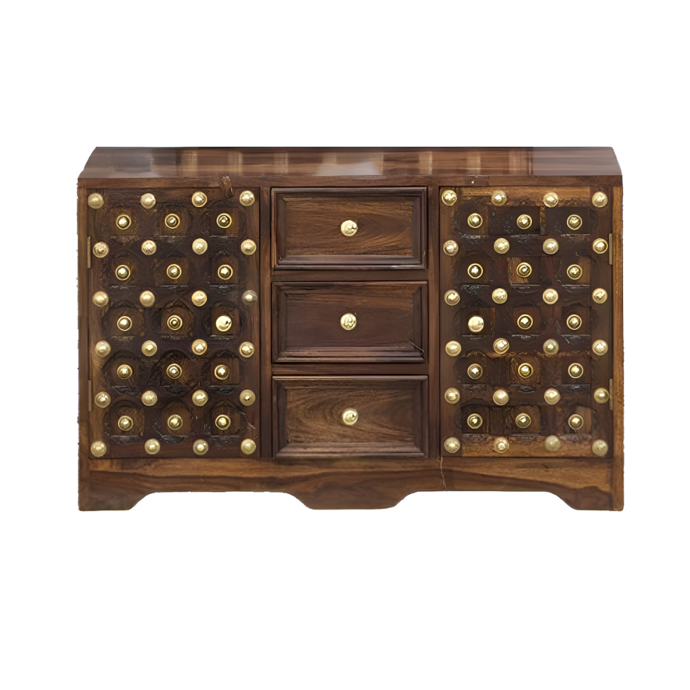 Merritt Solid Sheesham Wood Chest of Drawer