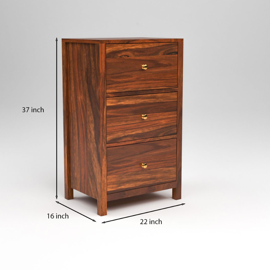 Orin Solid Sheesham Wood Chest of Drawer