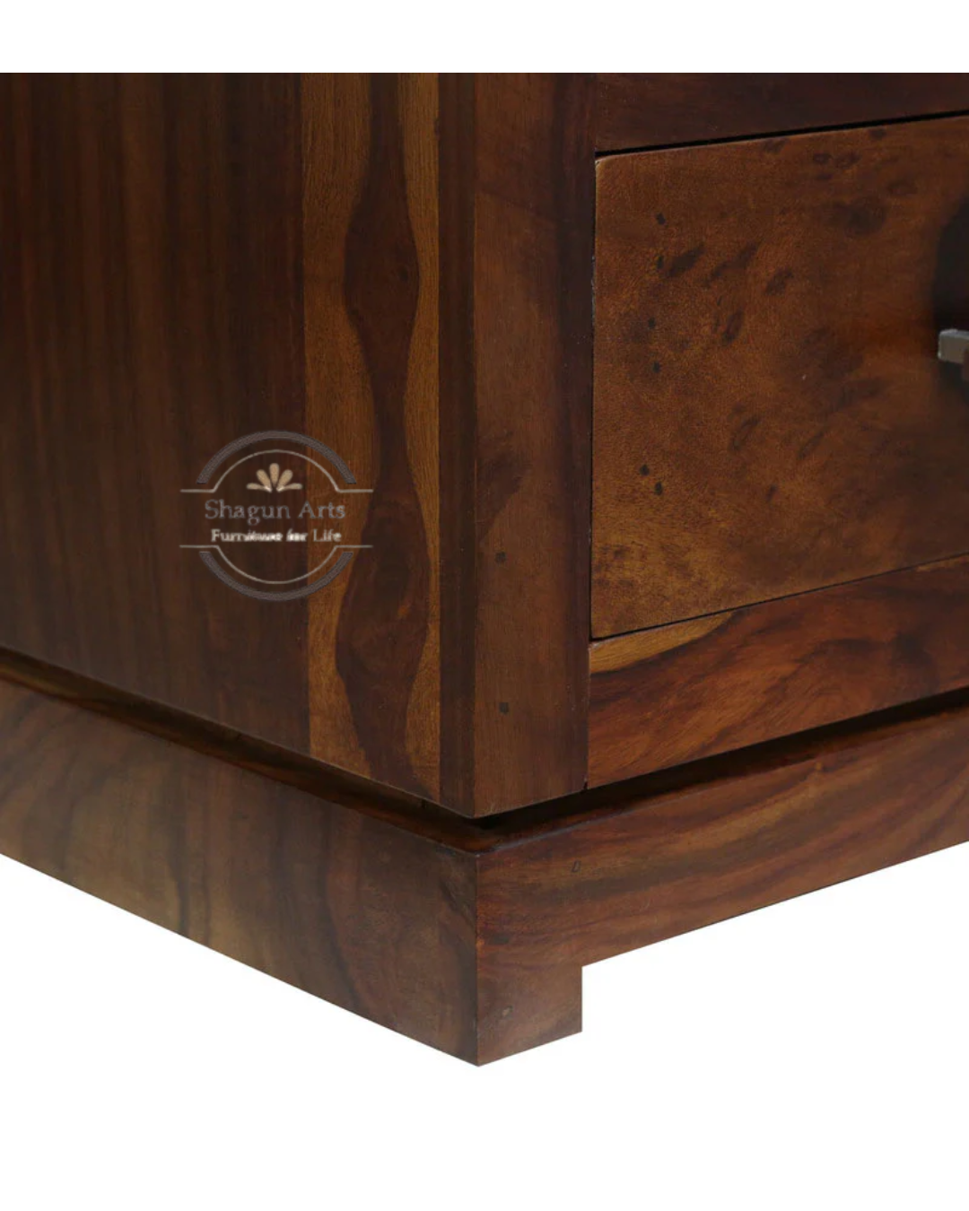 Pietro Solid Wood Book Shelf in Dual Tone Finish