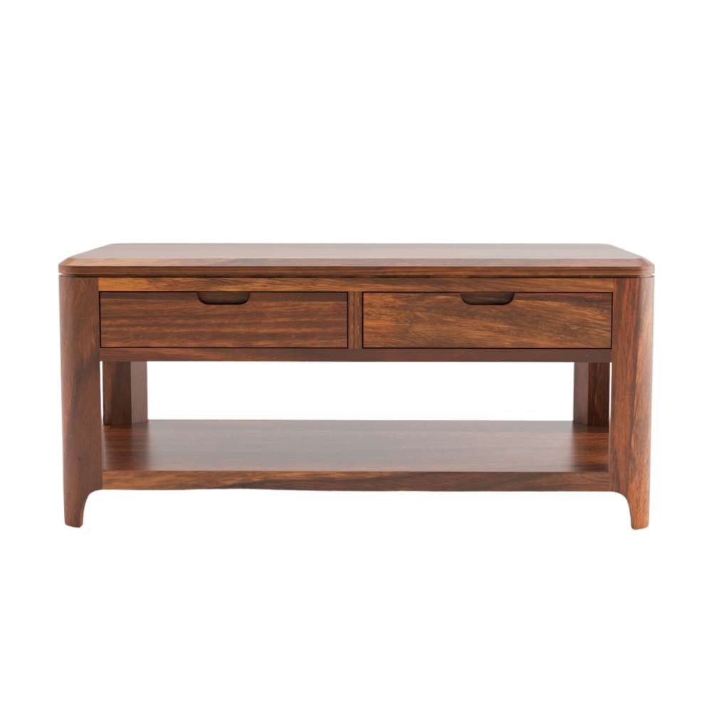 Whitley Solid Sheesham Wood Coffee Table