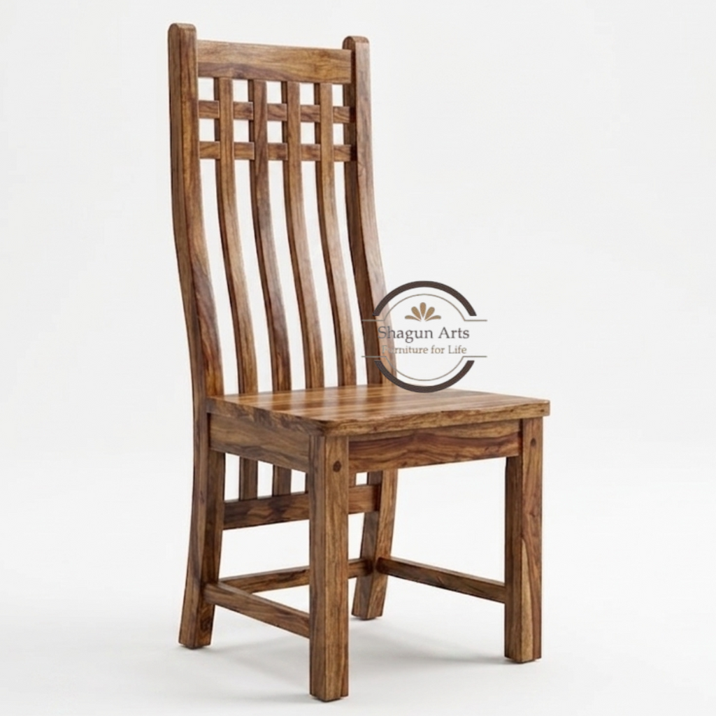 Artisan Crafted Solid Wood Dining Set