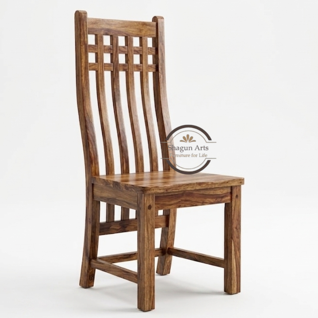Artisan Crafted Solid Wood Dining Set