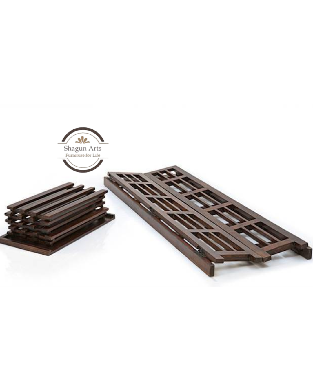 Hamlin Folding Book Shelf