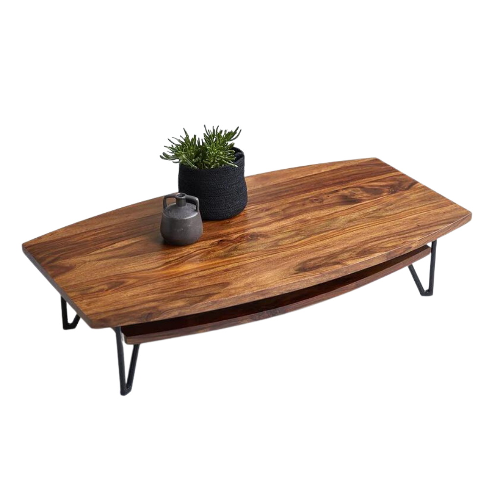 Yardley Solid Sheesham Wood Coffee Table