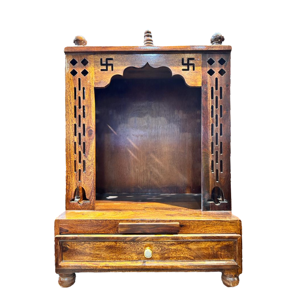 Ursa Solid Sheesham Wood Temple