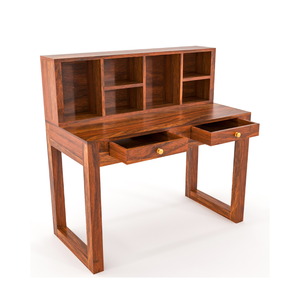 Kieran Solid Sheesham Wood Study Table