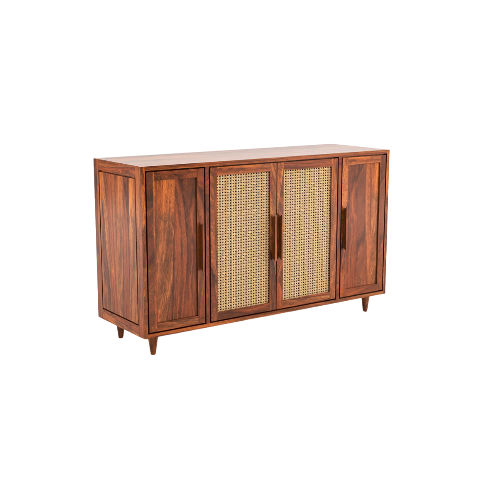 Veda Solid Sheesham Wood Sideboard