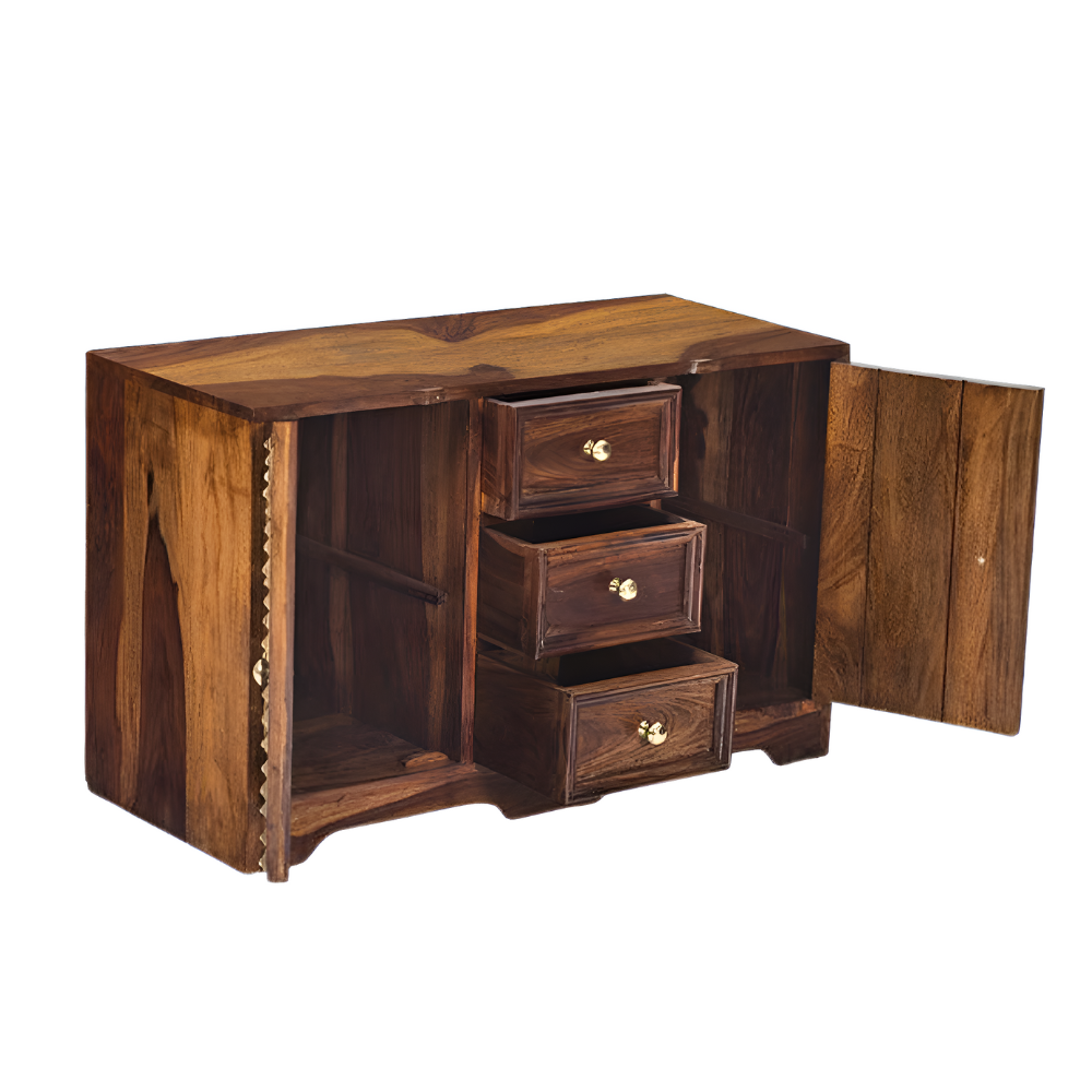 Merritt Solid Sheesham Wood Chest of Drawer
