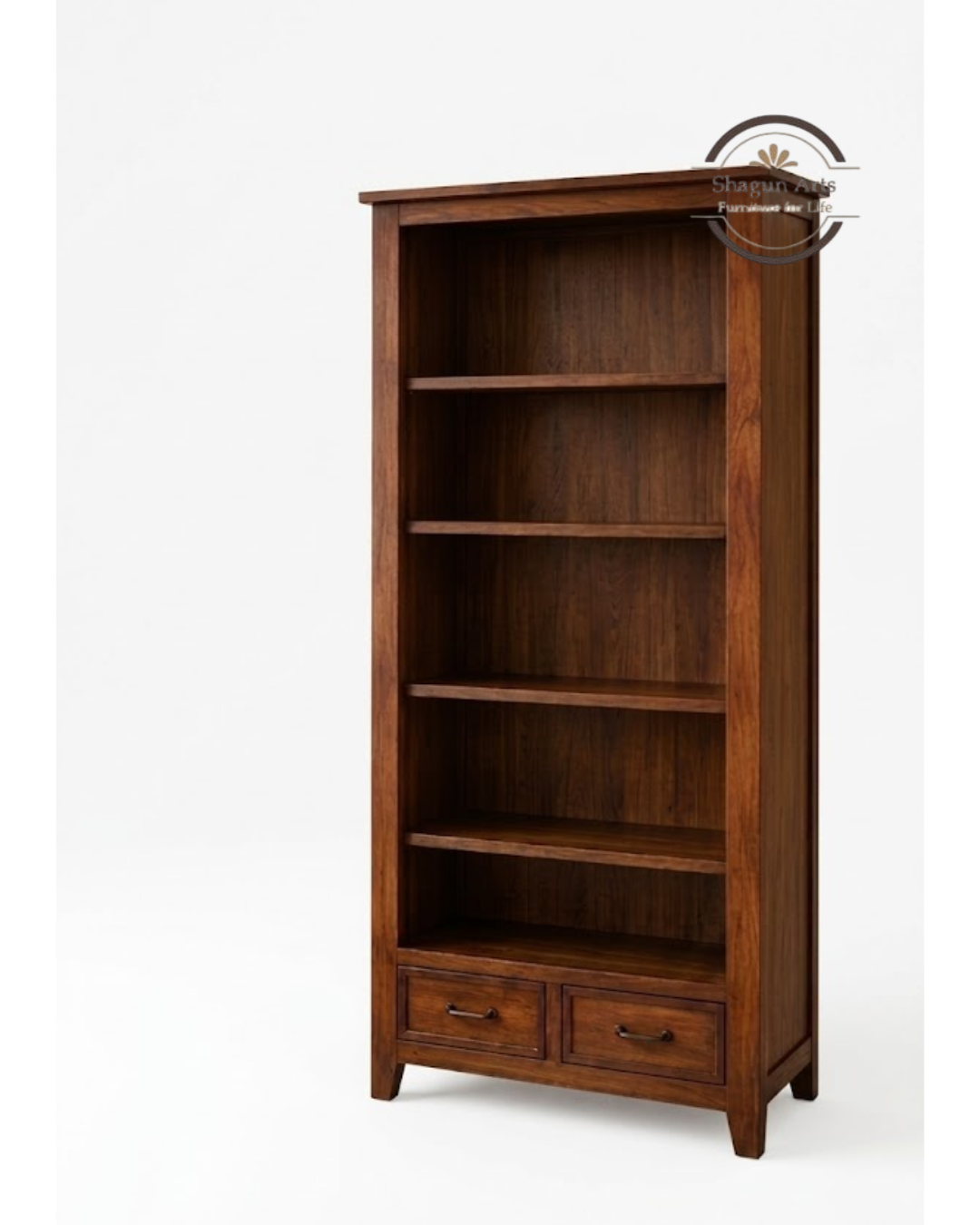 Segur Solid Sheesham  Wood Book Shelf