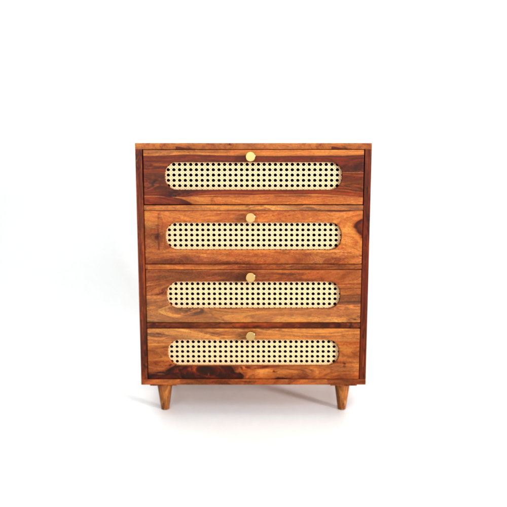 Pryor Solid Sheesham Wood Chest of Drawer