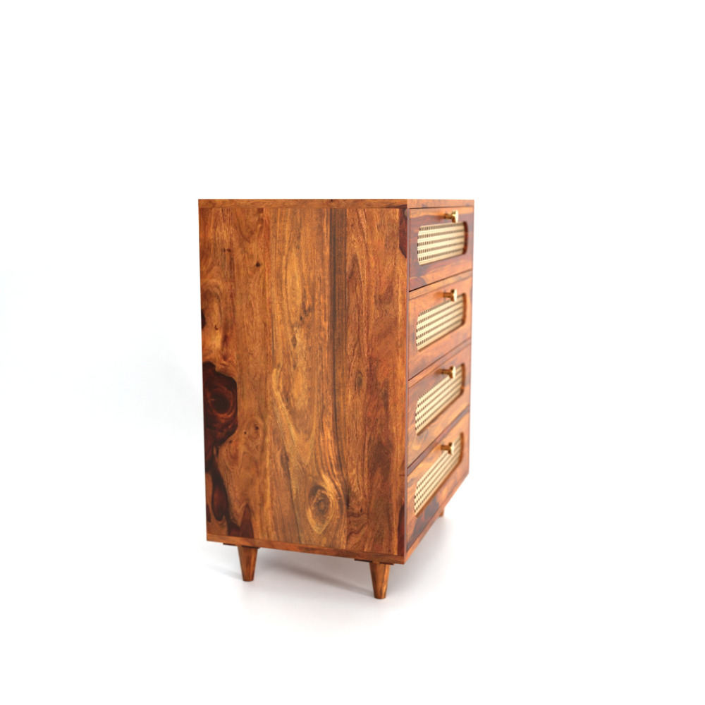 Pryor Solid Sheesham Wood Chest of Drawer