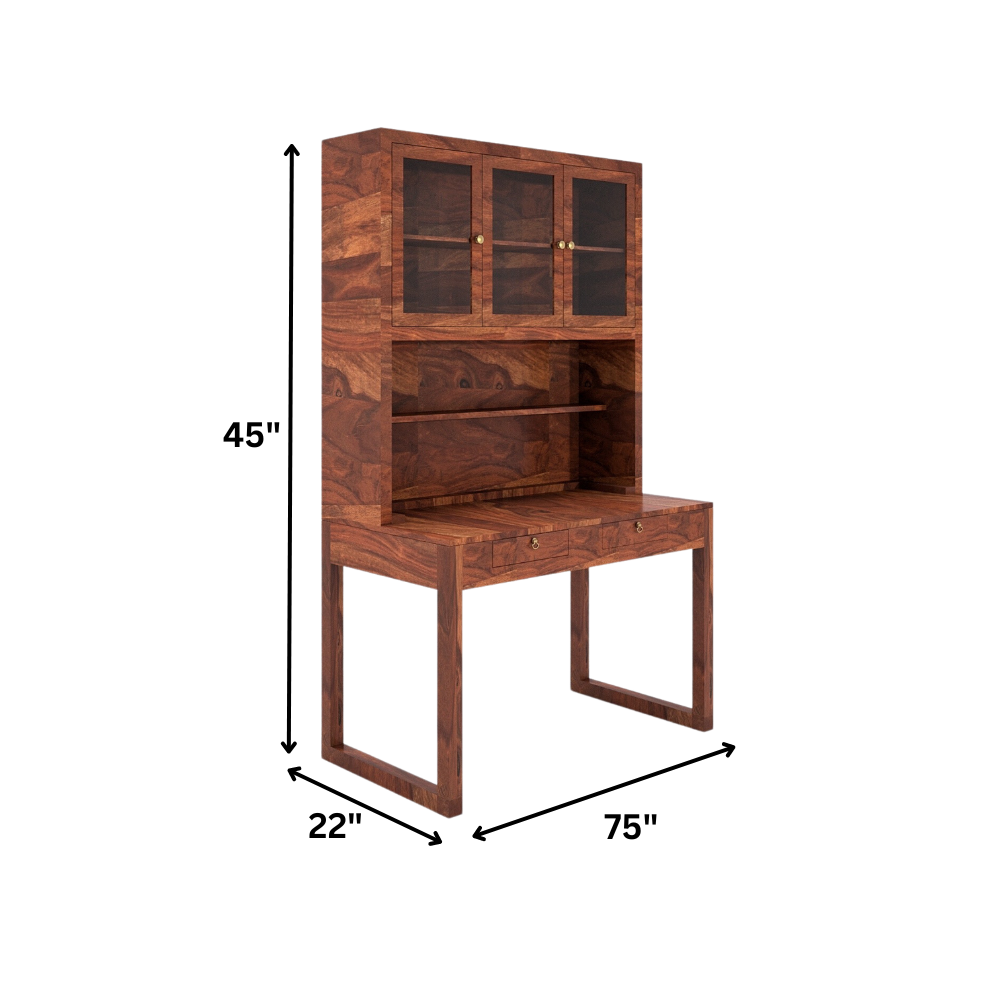 Harlow Solid Sheesham Wood Study Table