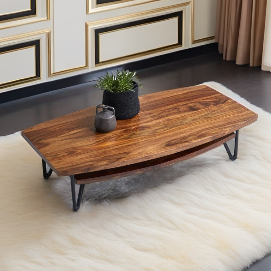 Yardley Solid Sheesham Wood Coffee Table