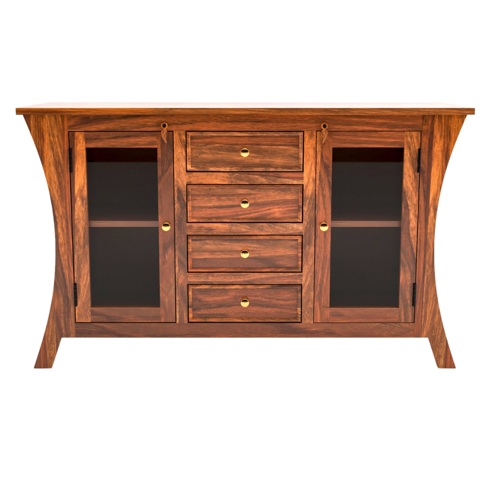 Emrys Solid Sheesham Wood Sideboard