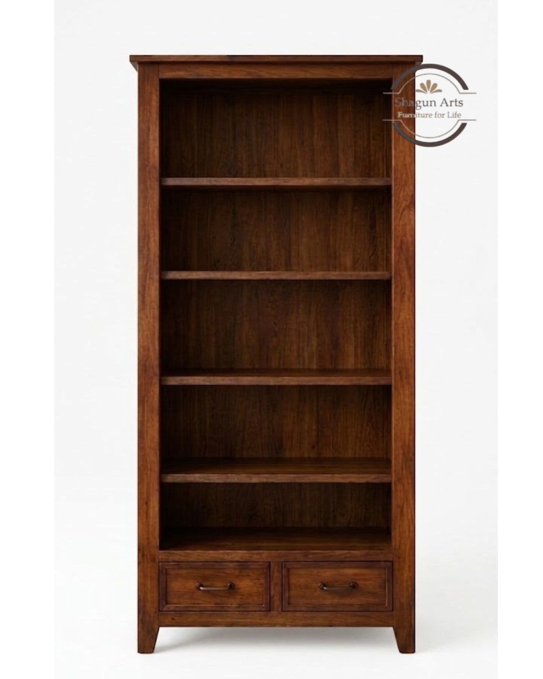 Segur Solid Sheesham  Wood Book Shelf
