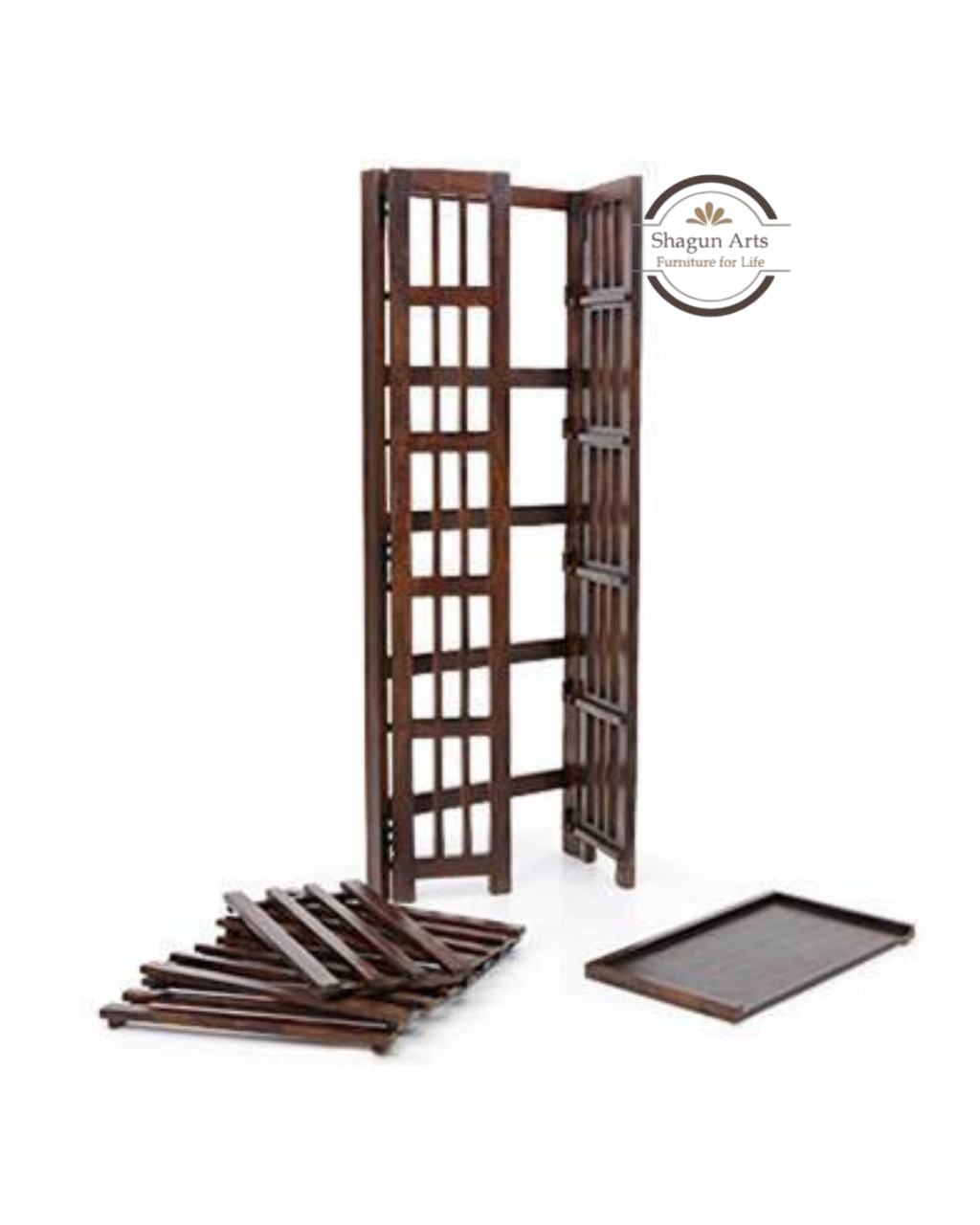 Hamlin Folding Book Shelf