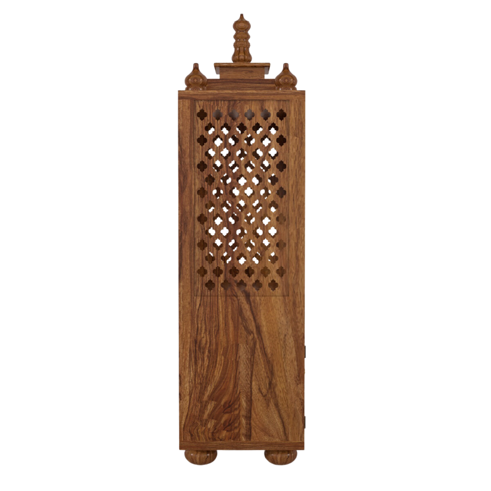 Selene Solid Sheesham Wood Temple