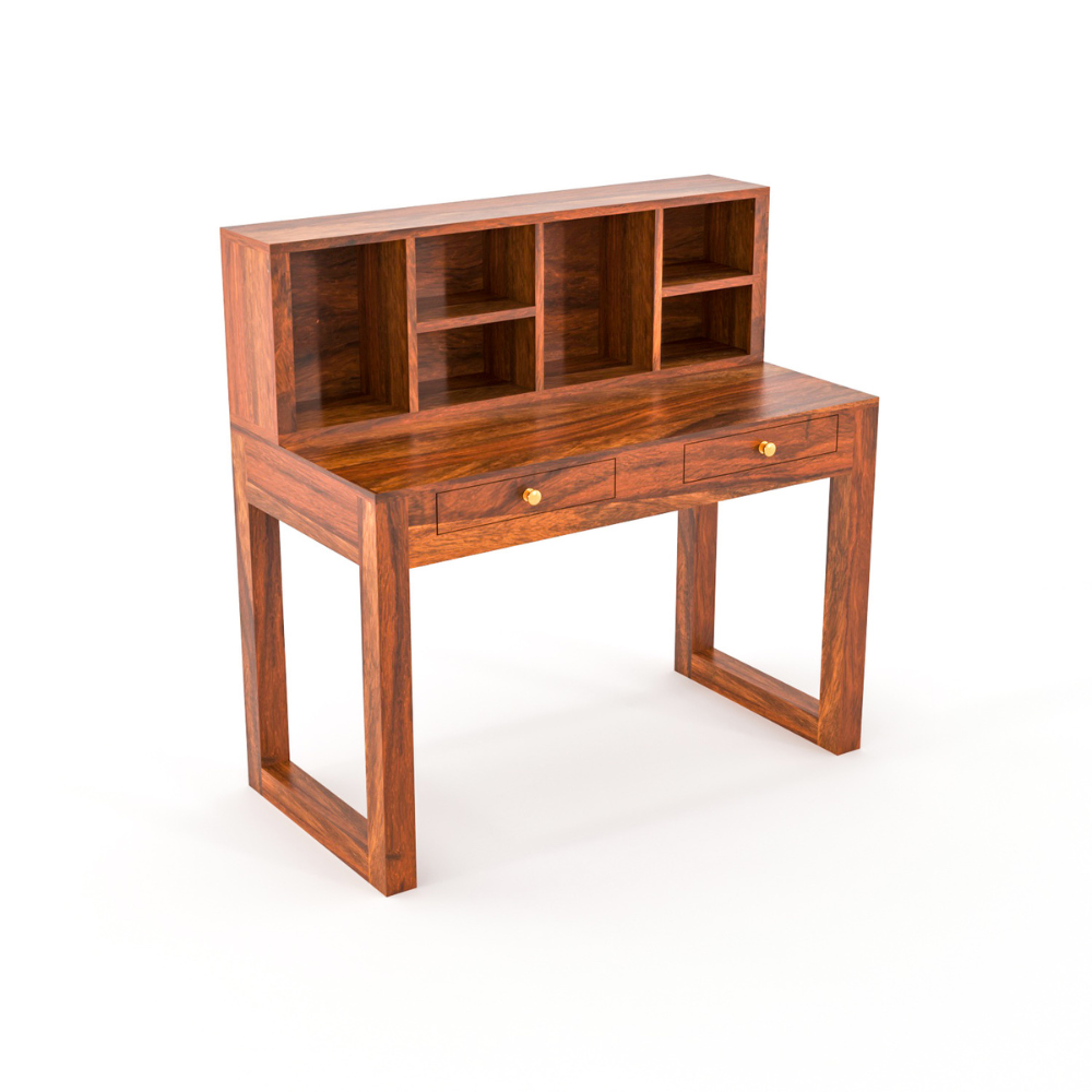 Kieran Solid Sheesham Wood Study Table