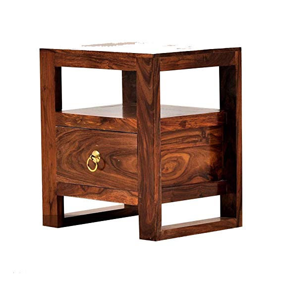 Madison Bed Table with Drawer for Living Room