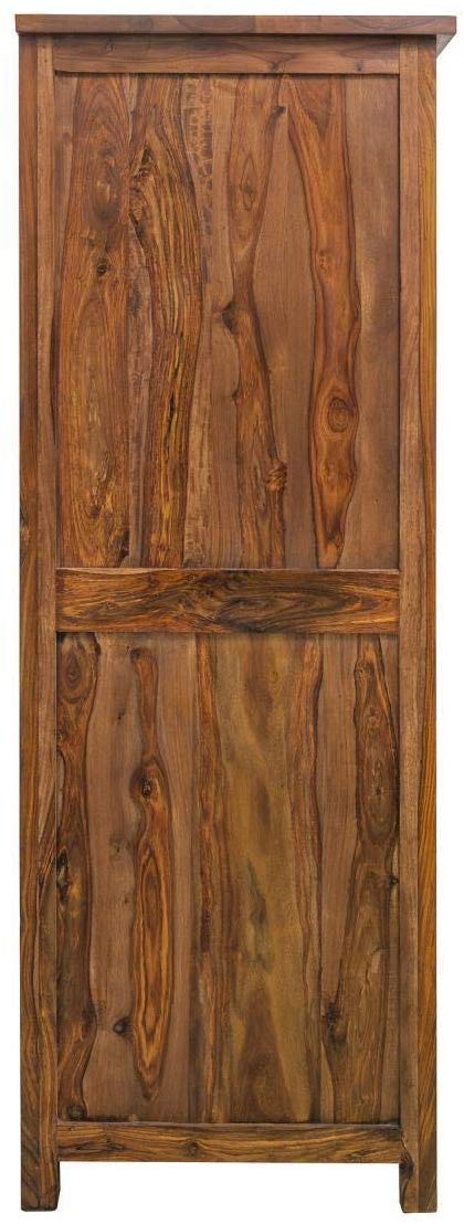 Allan Handicrafts Sheesham Wood Wardrobe/Cabinet – Shagun Arts