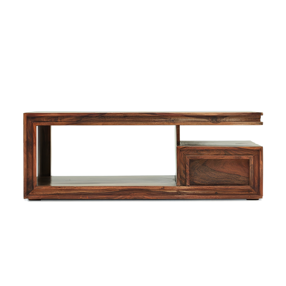 Cedric Solid Sheesham Wood Coffee Table
