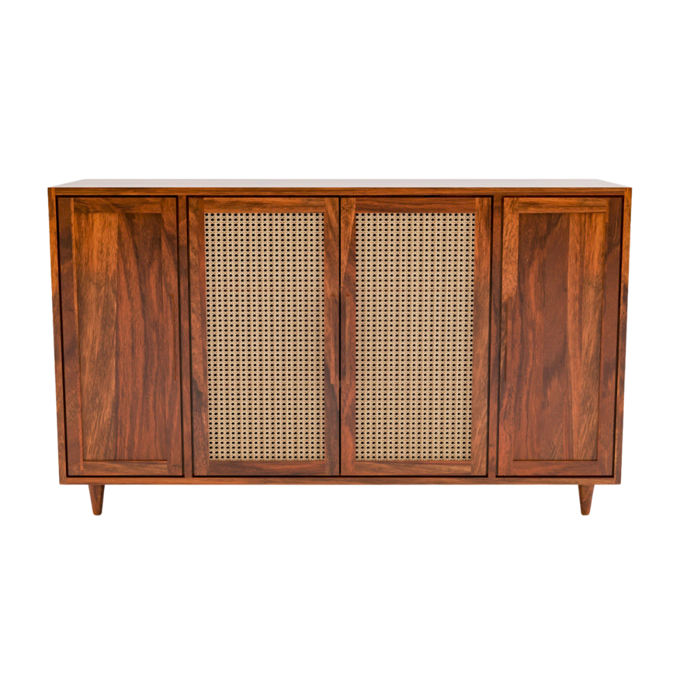 Veda Solid Sheesham Wood Sideboard