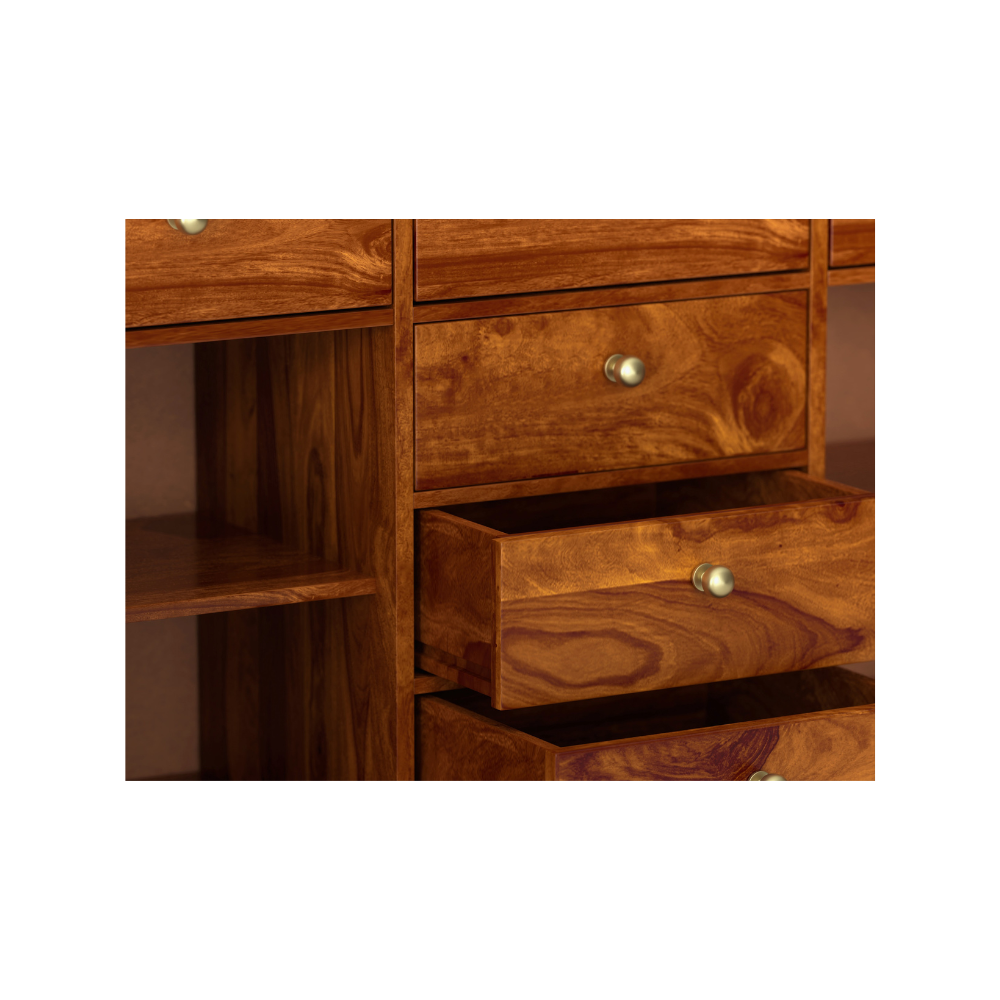 Faelan Solid Sheesham Wood Sideboard