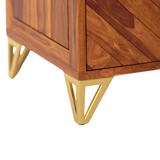 Seren Solid Sheesham Wood Chest of Drawer