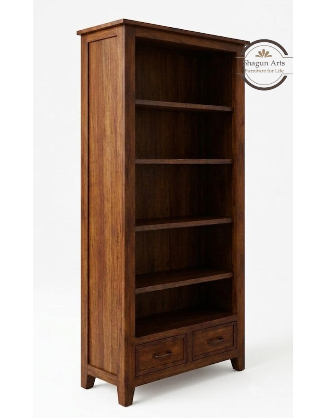 Segur Solid Sheesham  Wood Book Shelf