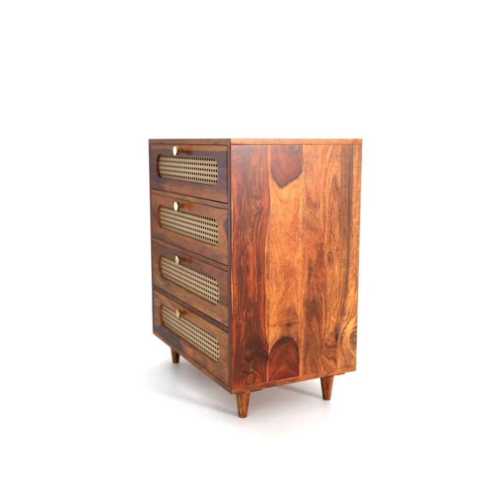 Pryor Solid Sheesham Wood Chest of Drawer